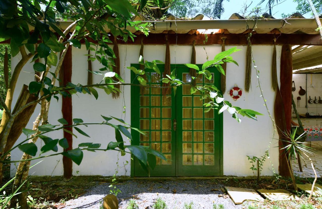 Casa A Beira Do Rio Jaguareguava Na Mata Atlantica Em Bertioga Sp Villa Eksteriør billede
