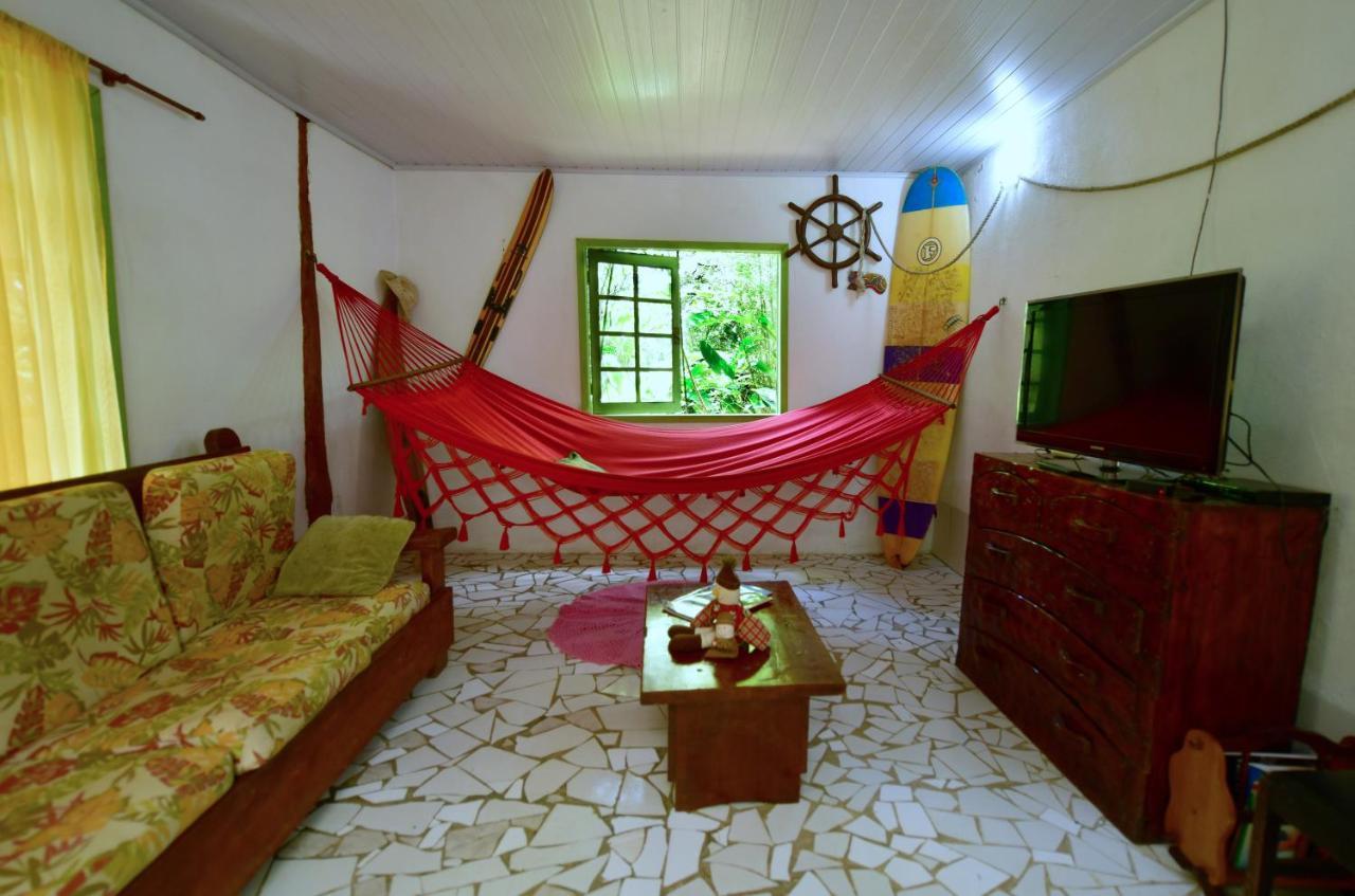 Casa A Beira Do Rio Jaguareguava Na Mata Atlantica Em Bertioga Sp Villa Eksteriør billede