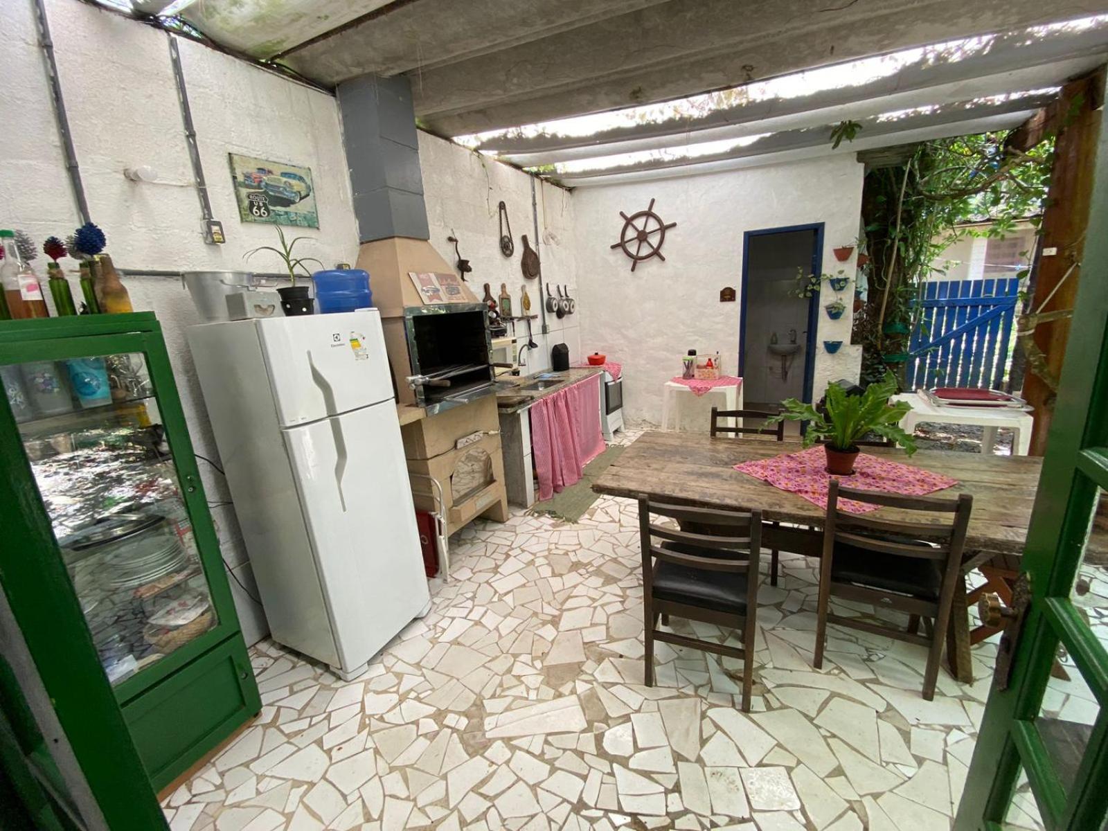 Casa A Beira Do Rio Jaguareguava Na Mata Atlantica Em Bertioga Sp Villa Eksteriør billede