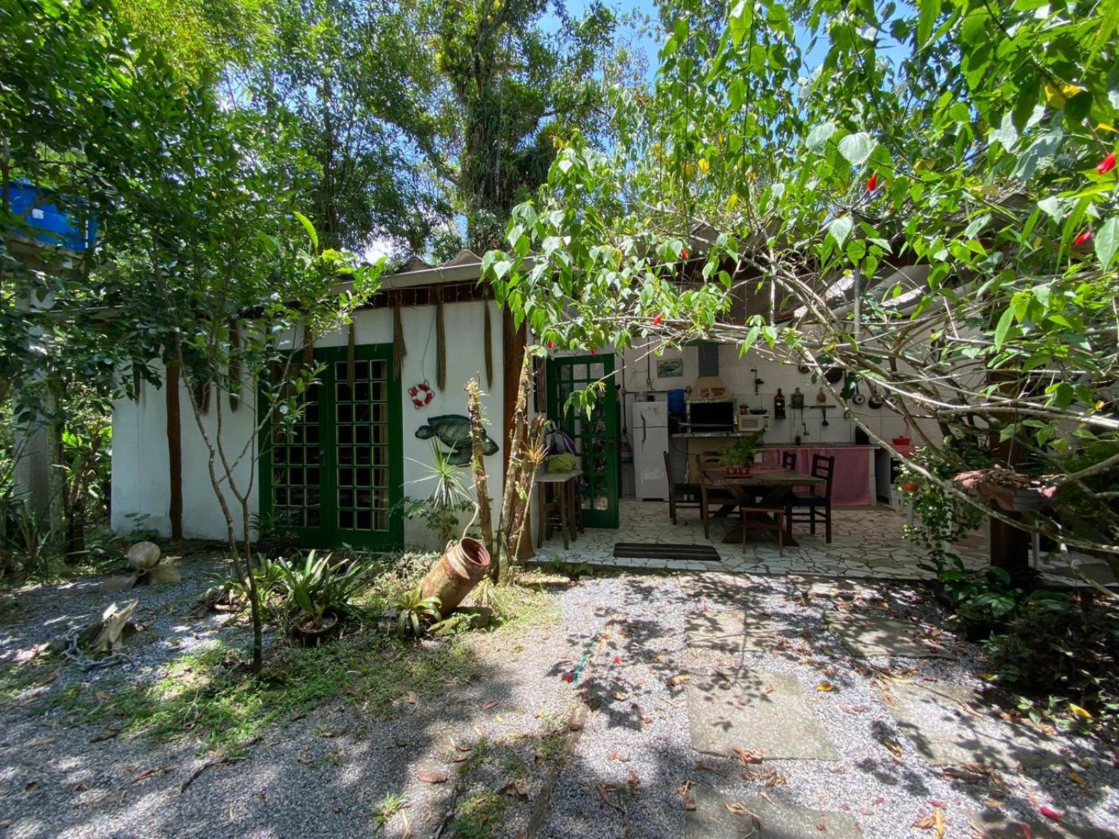 Casa A Beira Do Rio Jaguareguava Na Mata Atlantica Em Bertioga Sp Villa Eksteriør billede